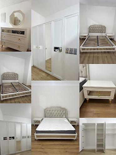 taxt tumba: İkinəfərlik çarpayı, Termo, Dolab, 2 tumba, İşlənmiş — 1