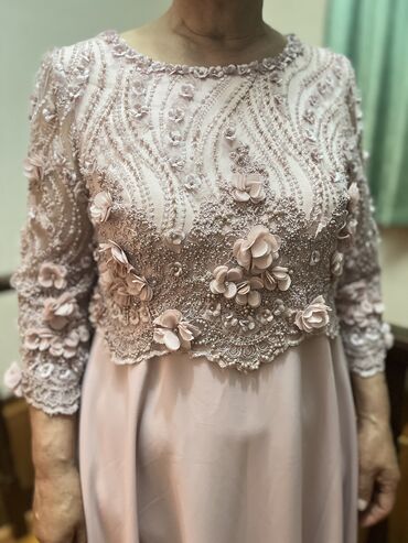 Вечерние платья: Вечернее платье, Классическое, Длинная модель, С рукавами, Камни — 2