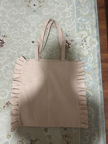 Шопперы: Шоппер Intimissimi из ткани, нежно‑розовый (пудровый) цвет. - Формат — 8