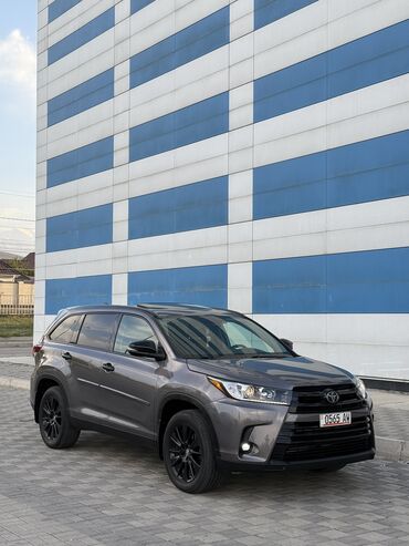 машина коробка автомат: Toyota Highlander: 2019 г., 2.5 л, Автомат, Бензин, Жол тандабас