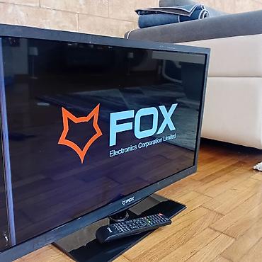 Televizori: FOX LED TV sa daljinskim upravljačem ima crtu na ekranu na levoj — 1