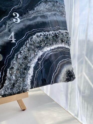 Часы для дома: ✨ Авторские изделия из эпоксидной смолы ✨ Создаём на заказ: часы — 24