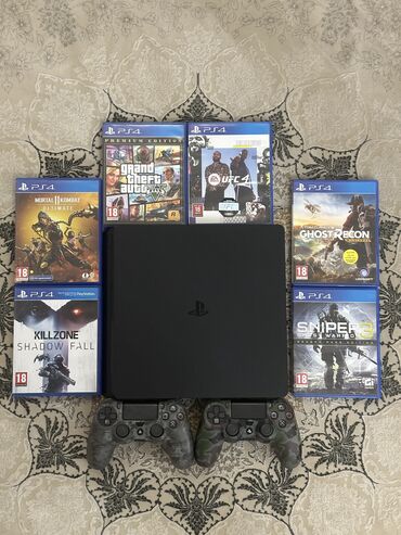 установка игр на ps4: ПРОДАЕТСЯ!! ПС 4Слим на 800ГБ со всеми нужными проводами такие как