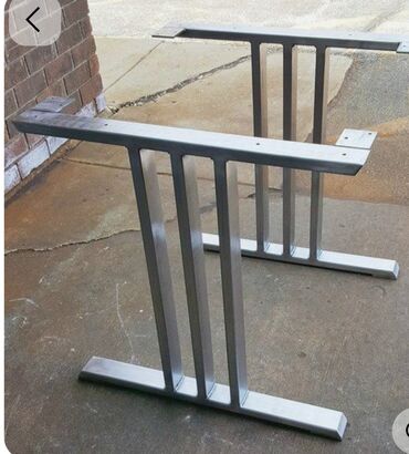 Masalar: Masa üçün metal ayaq dəstləri – modern dizaynlar - Material: qalın — 16