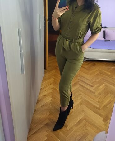 ženski kompleti sako i pantalone: M (EU 38), bоја - Zelena