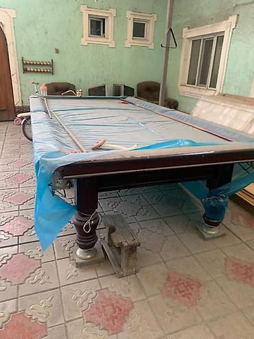 теннисные столы: Бильярдный стол для русской пирамиды - Размер игрового поля — 2