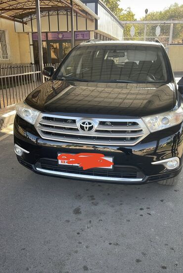 Toyota: Toyota Highlander: 2012 г., 3.5 л, Типтроник, Газ, Внедорожник