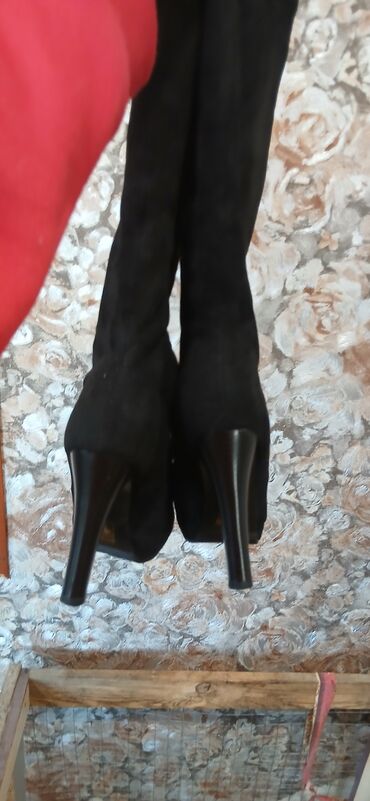 Botinka və botilyonlar: Qadın qışlıq bot – qara, qalın dabanlı Baha almışdıq,hansi magazanidi — 3