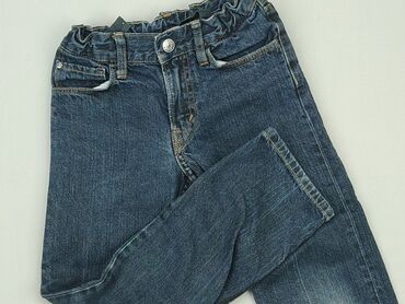 levis jeans 510 skinny: Spodnie jeansowe, 7 lat, 116/122, stan - Zadowalający