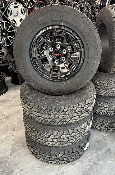 Колеса в сборе 265 / 70 / R 17, Всесезонная, Новый, Комплект, Внедорожные (АТ/МТ), Литые, отверстий - 6