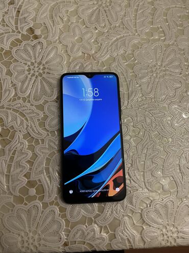 xiaomi black shark qiymeti: Xiaomi Redmi 9T, 128 GB, rəng - Qara, 
 Barmaq izi