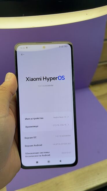 Redmi: Redmi, Redmi Note 14, Б/у, 256 ГБ — 11