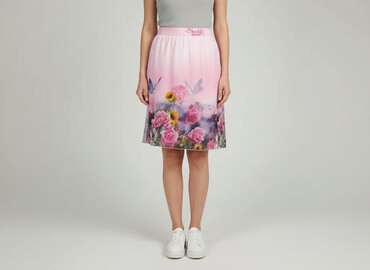 plisowane spódnice we wzory: Women`s skirt, size L at lalafo.pl plisowane spódnice we wzory: Women`s skirt, size L