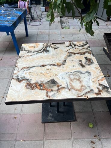 продажа мебели бу: İşlənmiş masalar, kafe restoranlar üçün, 6 ədəd böyük,7 ədəd kiçik