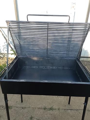 Sve za roštilj: Veliki roštilj na točkićima sa rešetkom od čelika - Tip: roštilj na — 7