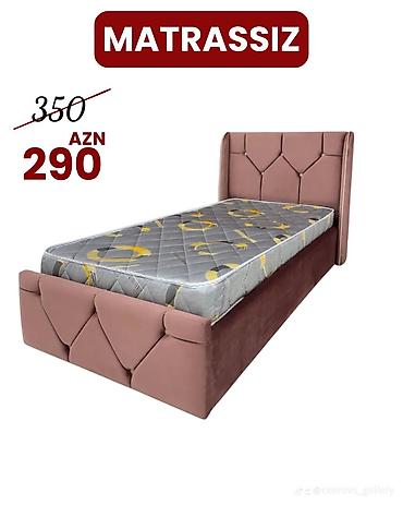 madeyra matras: Tək nəfərlik yumşaq başlıq və çarpayı bazası - Model: tək çarpayı — 1
