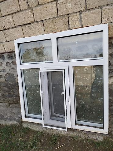 bıcaq seti: PVC pəncərə bloku 2 dənə - Material: ağ rəngli PVC profil - Ümumi — 1