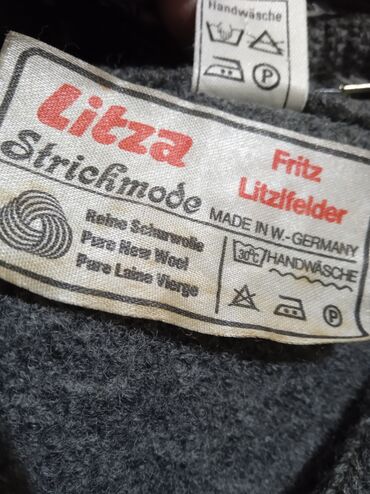Džemperi: Visokokvalitetan i skupocen nemački vintage džemper od čiste vune — 12