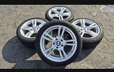 bmw e60 disk: BMW orijinal yüngül lehimli disklər və təkər komplekti f10 -nun — 3