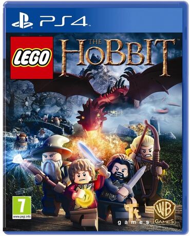 ps4 oyunlari: Ps4 üçün lego hobbit oyun diski. Tam yeni, original bağlamada