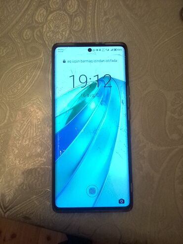 blackberry qiyməti: Honor 9X, 128 GB, rəng - Mavi, Barmaq izi