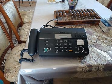 panasonic kx: Panasonic KX‑FT98 fax/telefon aparatı Xüsusiyyətlər: - Faks və sabit — 1
