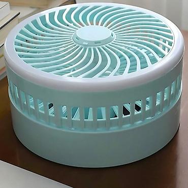 vintilyatır: LED işıqlı masaüstü sərinkeş CXSYL SL-F6001 20sm . ❄️ Sərinlik artıq — 4