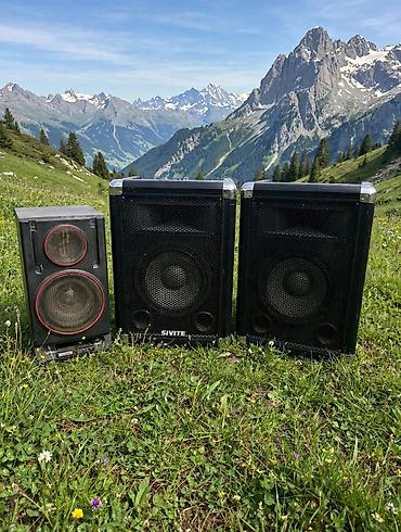 şunurlu qulaqcıq iphone: SIVITE markalı 2 ədəd akustik səs kolonkası və 1 ədəd əlavə kompakt — 1