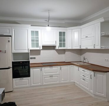 Sifarişlə mətbəx mebeli: Mətbəx mebellərinin sifarişi Mətbəx mebellərinin birbaşa mebel — 6