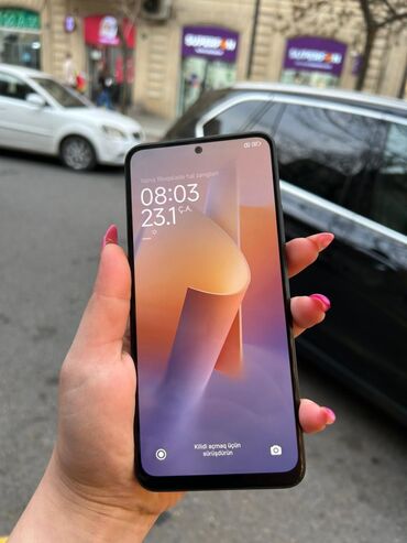 Xiaomi Redmi Note 12, 128 GB, rəng - Qara, 
 Zəmanət, Sensor, Barmaq izi