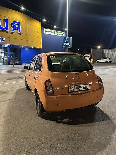 nisan march: Nissan March: 2002 г., 1.2 л, Автомат, Бензин, Хэтчбэк — 4