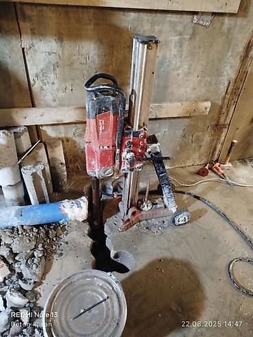 mdf qapi: Beton kəsmə beton deşmə xidməti Karot - HILTI DD 200 / 350 ilə 25 ° — 8