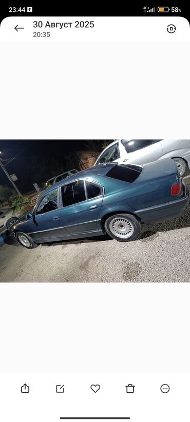 BMW: BMW 7 series: 1999 г., 3 л, Типтроник, Бензин, Седан