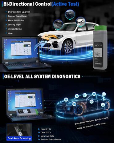 Alati za automobile: VXDIAG VCXS SE VX508 za BMV ICOM OBD2 OEM DoIP ECU kodiranje J2534 — 9