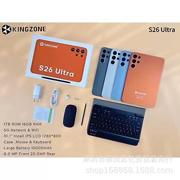 aula s6: Планшет KINGZONE S26 Ultra в рассрочку от 1100 сом в месяц 🔥🤩 - Экран — 2