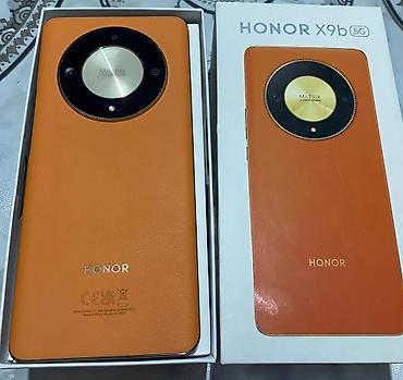 for honor: Honor X9b, 256 GB, rəng - Narıncı, Barmaq izi — 2