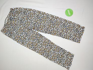 leopard jeans: Spodnie materiałowe damskie, rozmiar M — 2
