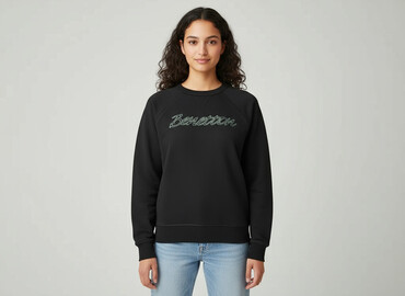 bluzy ze śmiesznym nadrukiem: United Colors of Benetton, Bluza damska
, rozmiar S