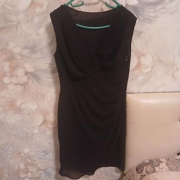 nike tech: Qara rəngli qadın geyimi – klassik qısa paltar - Model: dizə qədər — 1