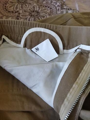 Брюки: Мужские брюки-чинос New Fashion - Цвет: бежевый/хаки - Размер на — 8