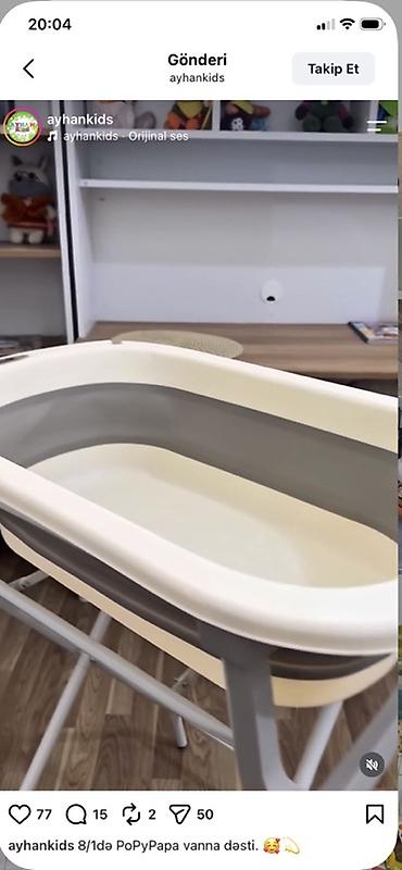 PoPyPapa vanna dəsti - Uşaq üçün geniş vanna qabı: rahat ergonomik lalafo.az -da PoPyPapa vanna dəsti - Uşaq üçün geniş vanna qabı: rahat ergonomik
