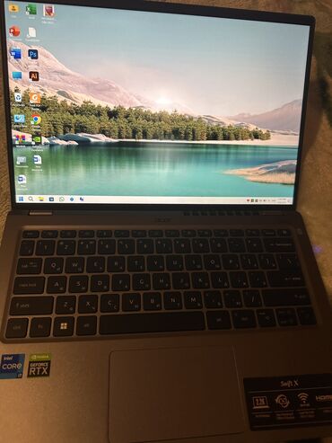 Masaüstü kompüterlər və iş stansiyaları: İşlənmiş Acer Swift, 14 ", Intel Core i7, 128 GB, Pulsuz çatdırılma