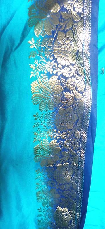 Другая женская одежда: Продам уникальное эксклюзивное индийское бенаресское сари, сотканное — 12