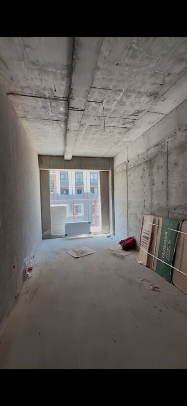 долго срочная квартира бишкек: 1 комната, 58 м², Элитка, 2 этаж, ПСО (под самоотделку)