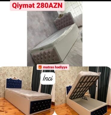 Çarpayılar: Yeni, Təknəfərlik çarpayı, Bazalı, Matras ilə, Siyirməsiz, Azərbaycan