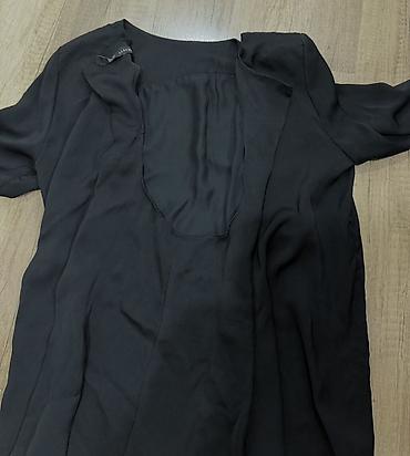 pul kiseleri: ZARA BASIC qadın bluzası ORİJİNAL - Rəng: qara - Kolleksiya: ZARA — 3