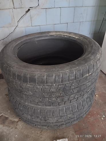 Шины и диски: 2 шт 225/50 R17 зимние пара 3000 сом — 1