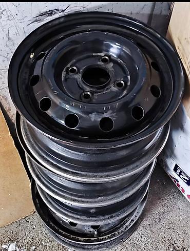 волчок 124: Железные Диски R 14 Honda, Комплект, отверстий - 4, Б/у — 1