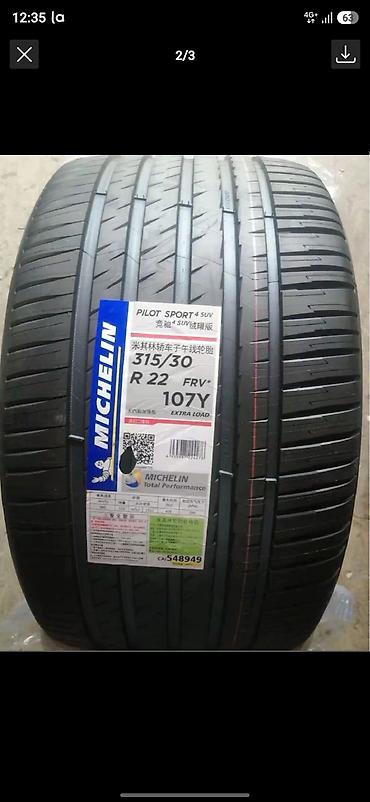 maxxis 315: MICHELIN Pilot Sport 4 SUV — летние высокопроизводительные шины - — 4