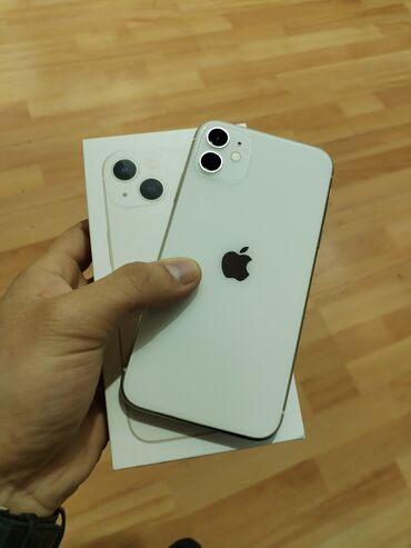 Apple iPhone: IPhone 11, 128 GB, White Titanium, Face ID